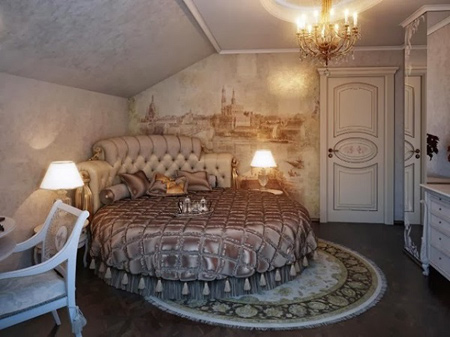 دکوراسیون اتاق خواب رمانتیک, مدل اتاق خواب های سلطنتی