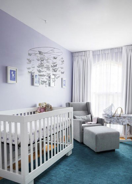 بهترین رنگ اتاق نوزاد,انتخاب تخت و گهواره اتاق نوزاد