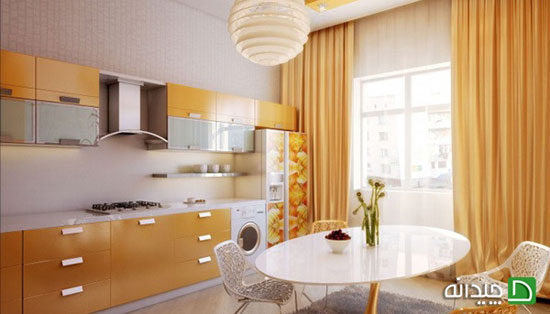 انواع پرده آشپزخانه در طراحی داخلی خانه!