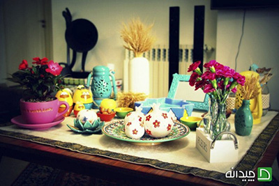 سفره هفت سین، در این ۷ خانه ایرانی چگونه چیده شد؟ سفره هفت سین، در این ۷ خانه ایرانی چگونه چیده شد؟