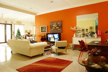 اصول چیدمان خانه به رنگ نارنجی,دکوراسیون و چیدمان خانه به رنگ نارنجی