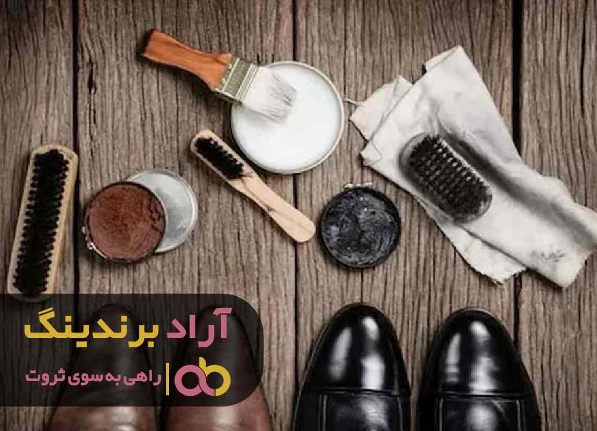 واکس کفش چرم مصنوعی سفید